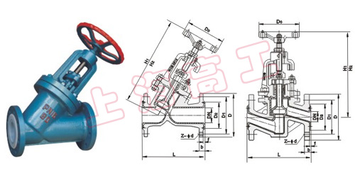 J45F46 襯里截止閥