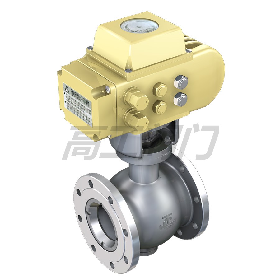 3雙偏心半球閥上電動執(zhí)行器