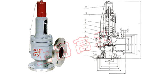 A48Y型 液化石油氣安全閥