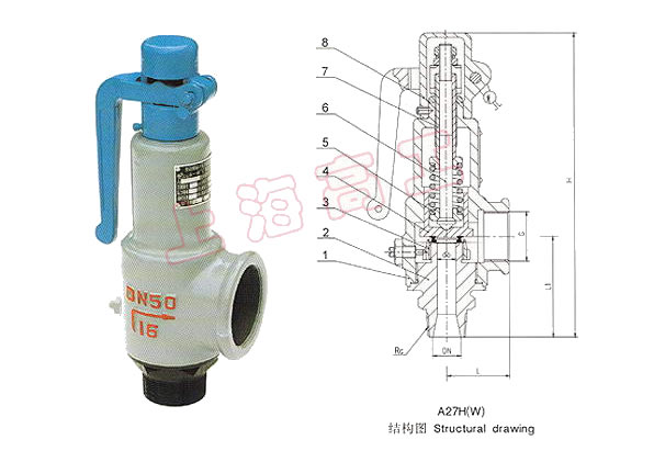 WA42Y 彈簧微啟式安全閥