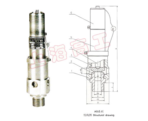 YFA48Y 空壓機安全閥