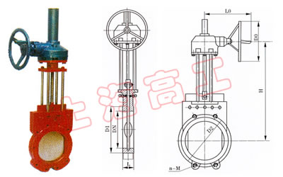 Z573X 傘齒輪漿液閥