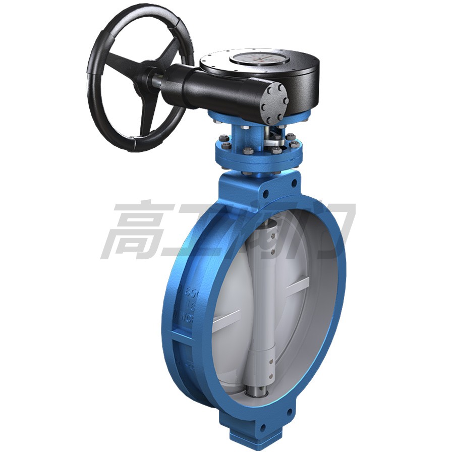 D341 渦輪法蘭式軟密封蝶閥